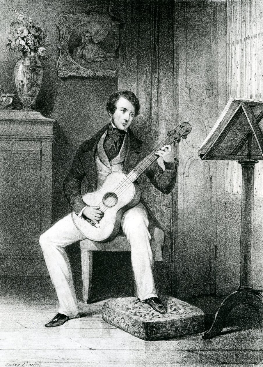 El guitarrista de Jules David