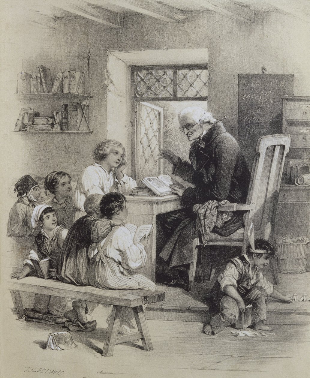 El maestro de escuela de Jules David