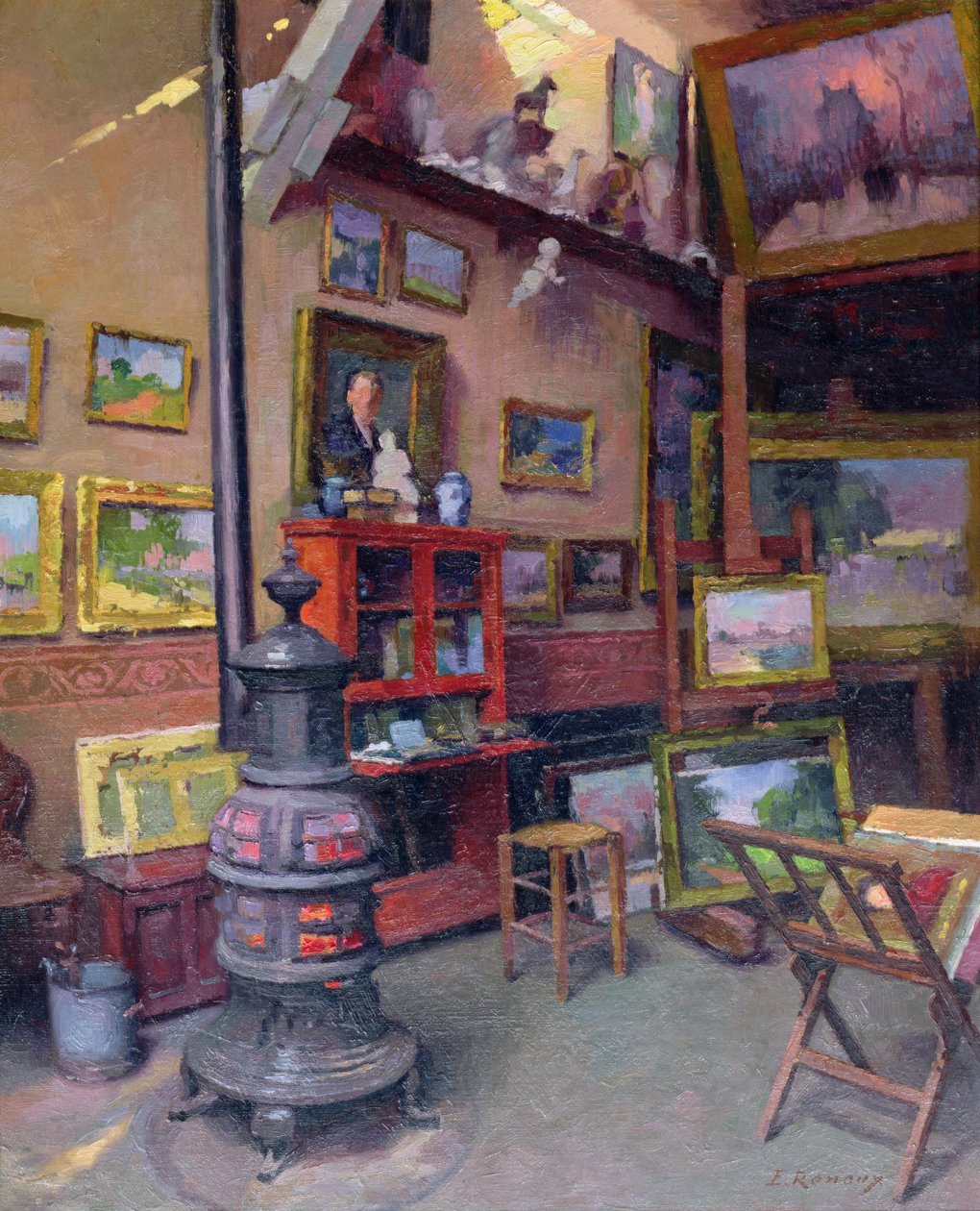 El Estudio 50, rue Saint-Didier de Jules Ernest Renoux