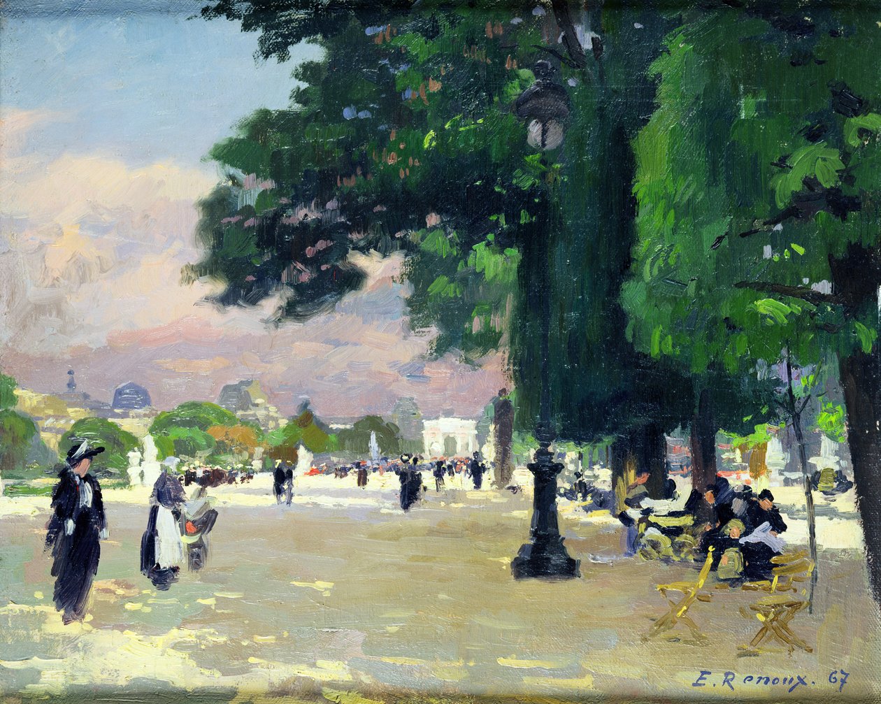 Las Tullerías de Jules Ernest Renoux