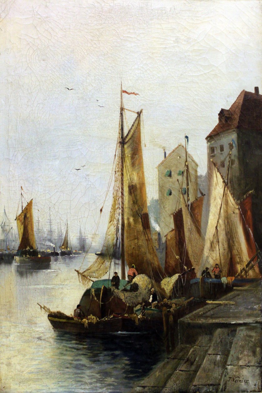 Puerto de Le Havre de Jules Vernier