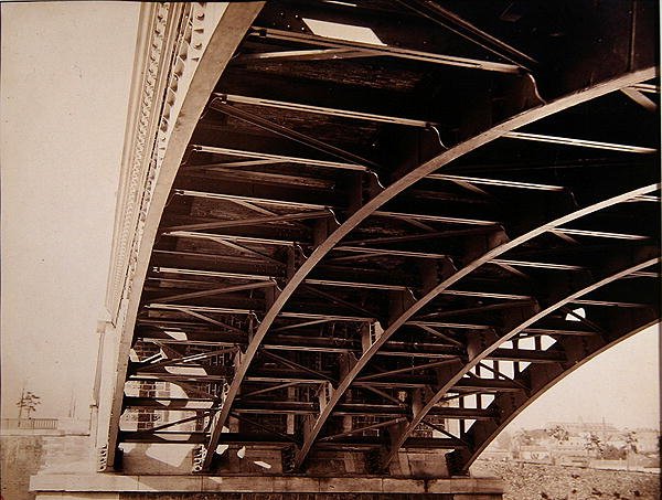 Puente en el Dordoña, c.1864 de Jules Alphonse Terpereau