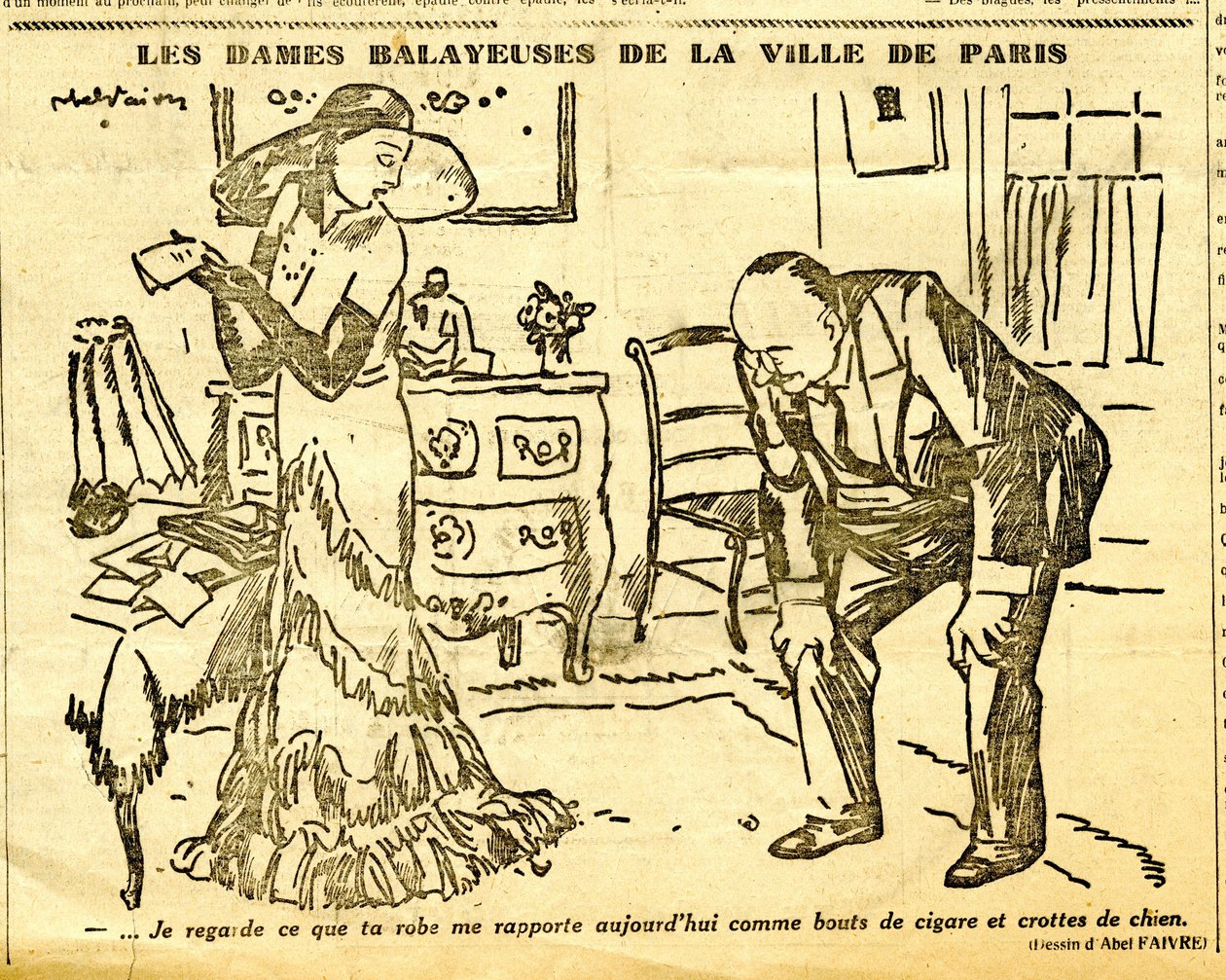 Candide, Satírico en N & B de Jules Abel Faivre