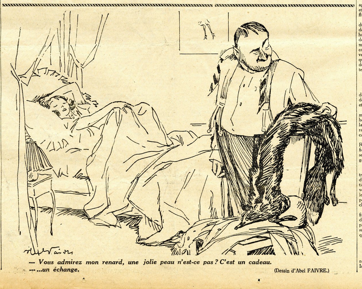 Cándido, Satírico en N & B de Jules Abel Faivre