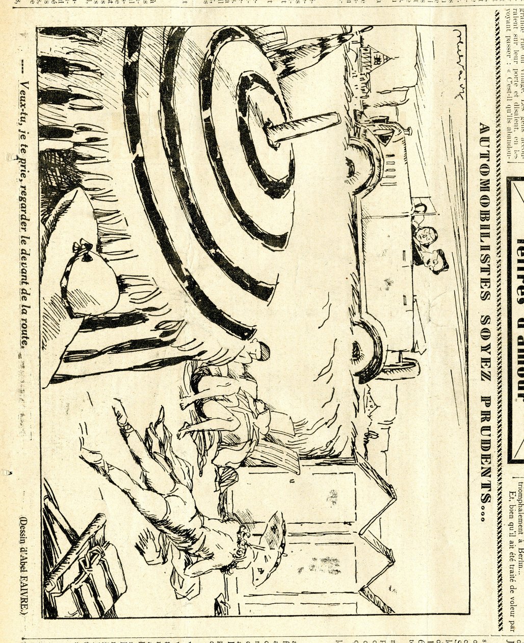Candide, Satírico en N & B de Jules Abel Faivre