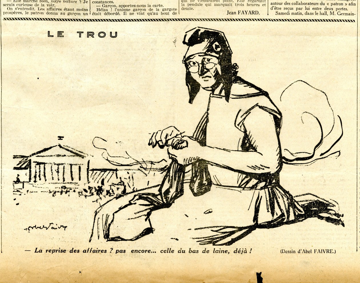 Cándido, Satírico en N & B de Jules Abel Faivre