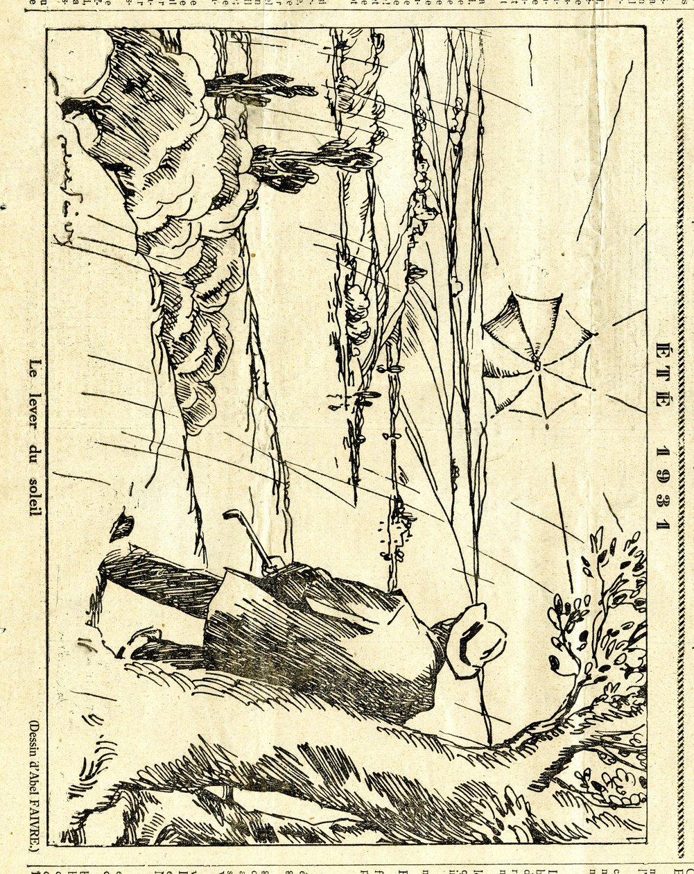 Cándido, Satírico en N & B de Jules Abel Faivre