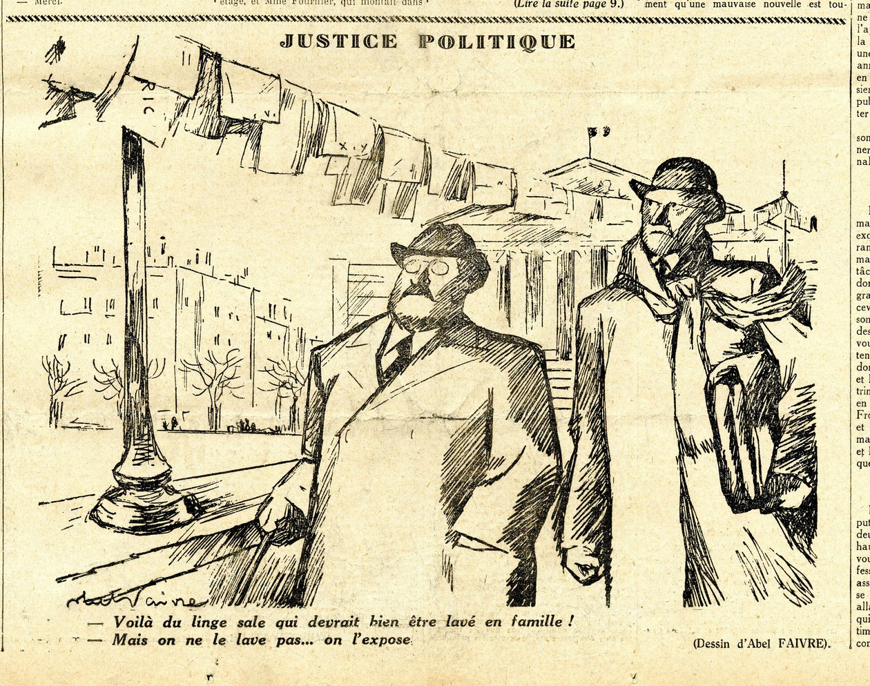 Cándido, Satírico en N & B de Jules Abel Faivre