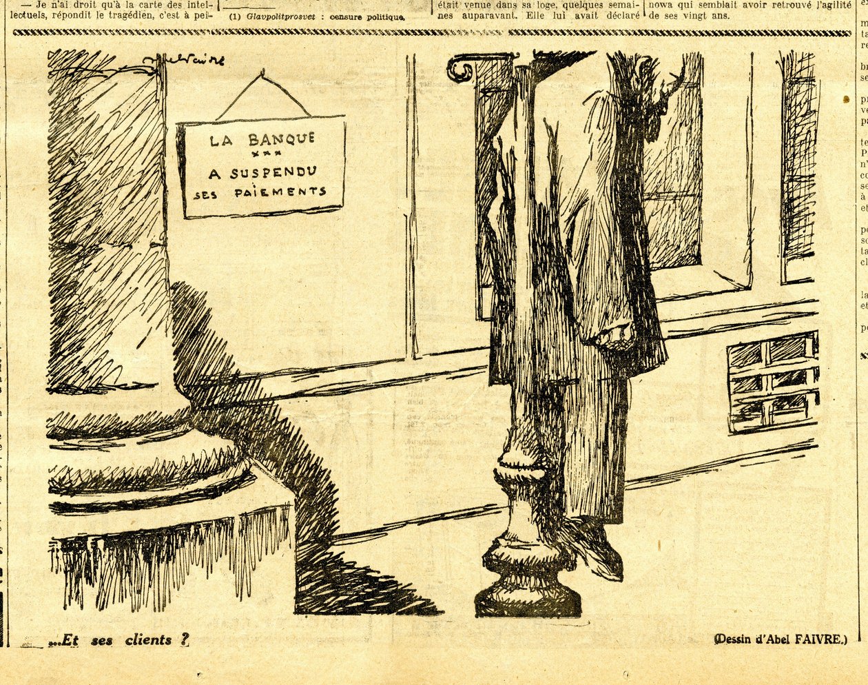 Cándido, Satírico en N & B de Jules Abel Faivre