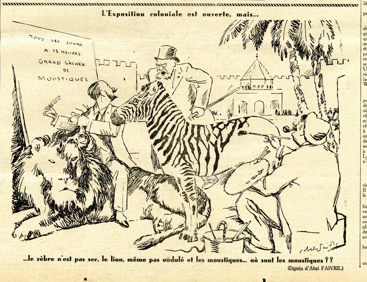 Cándido, Satírico en N & B de Jules Abel Faivre