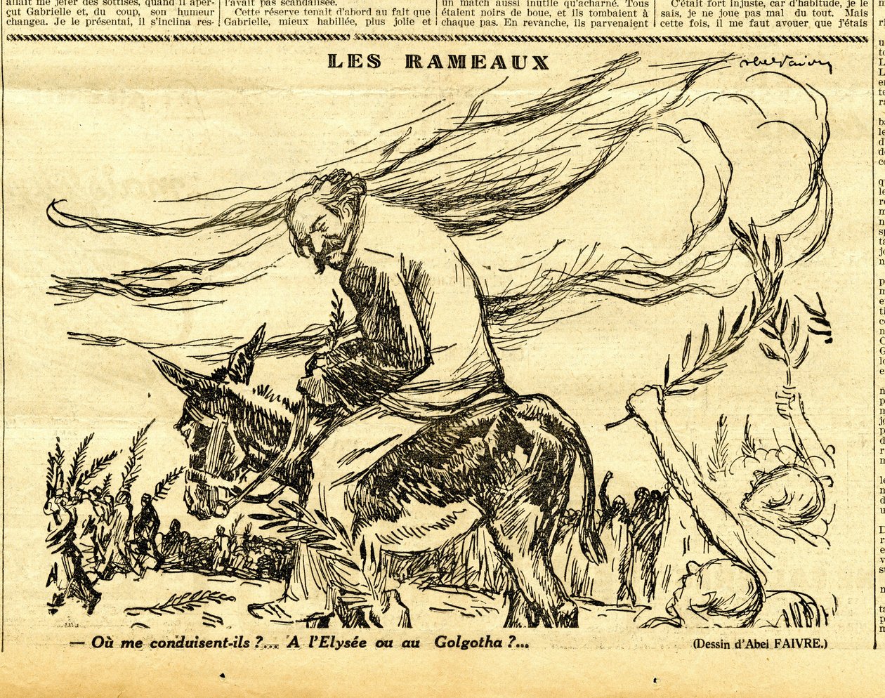 Cándido, Satírico en N & B de Jules Abel Faivre