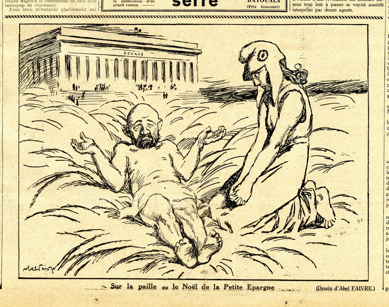 Cándido, Satírico en N & B de Jules Abel Faivre