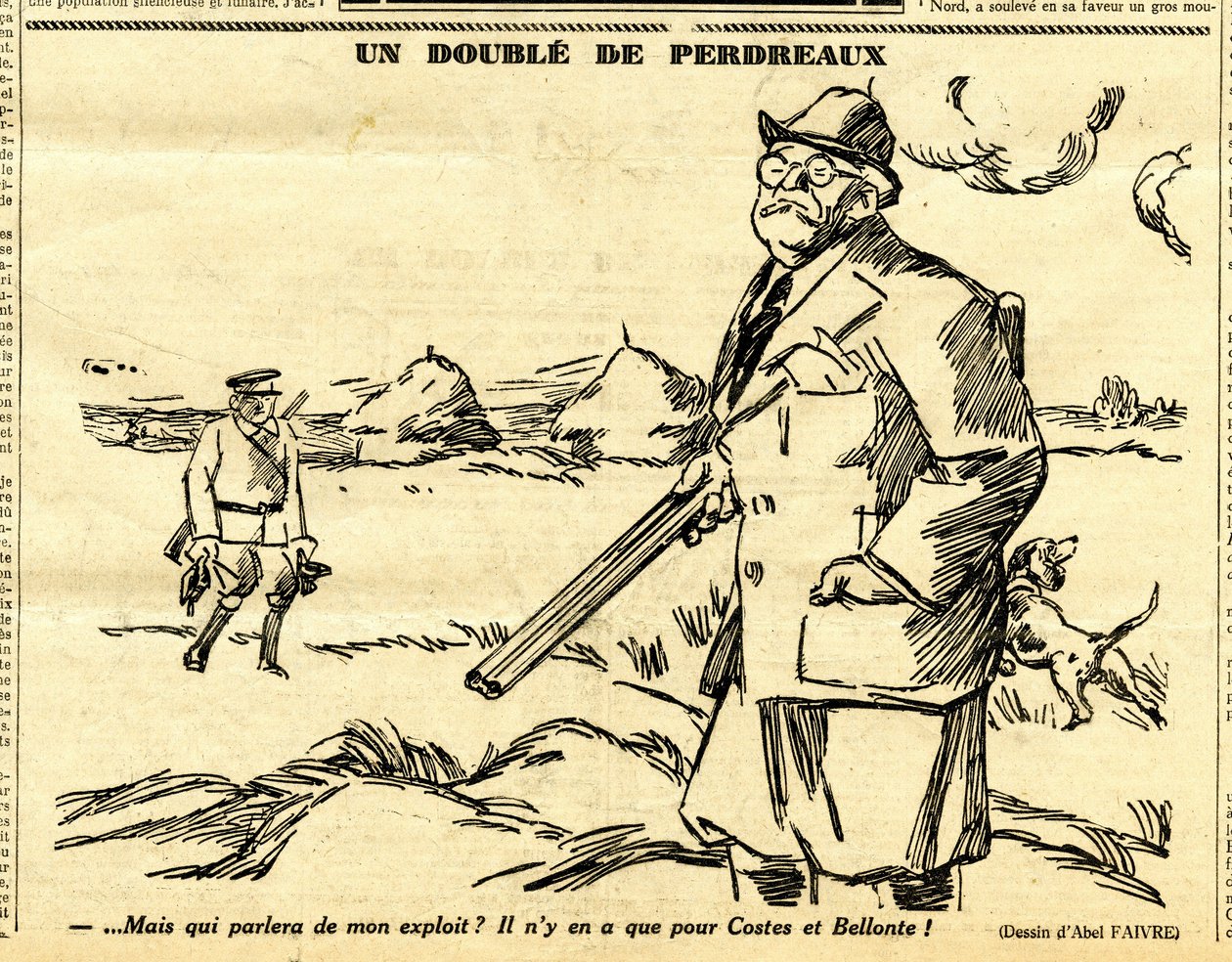 Cándido, Satírico en N & B de Jules Abel Faivre