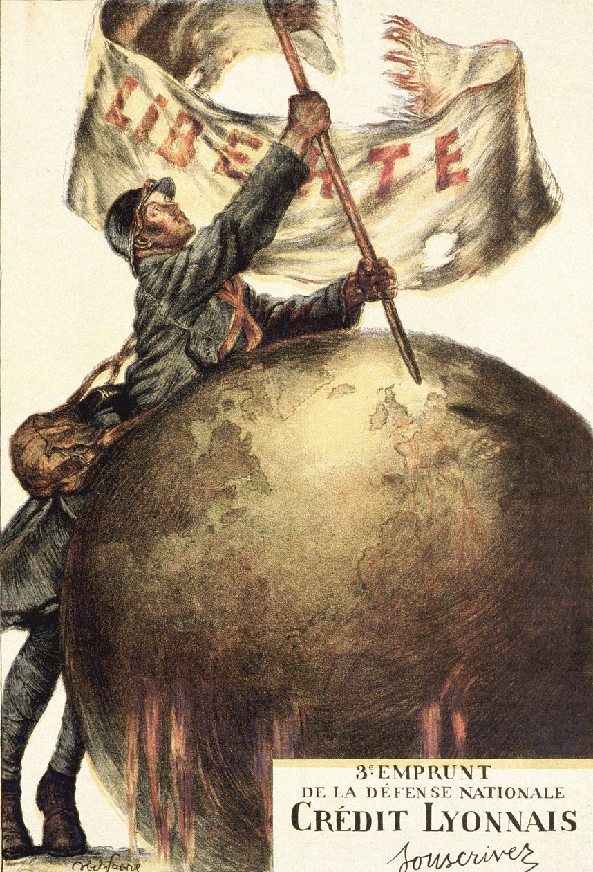 Tercer préstamo de Défense Nationale de Crédit Lyonnais: "Suscribir de Jules Abel Faivre