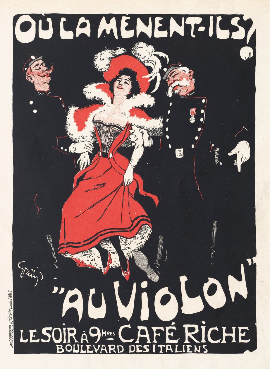 ¿Dónde la llevan? Al calabozo, 1897 de Jules Alexandre Grün
