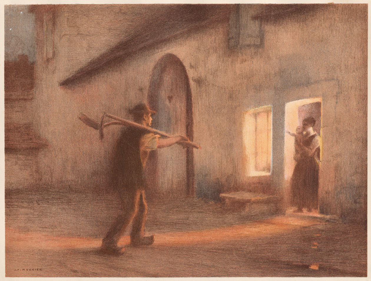 Regreso de los campos de Jules Alexis Muenier