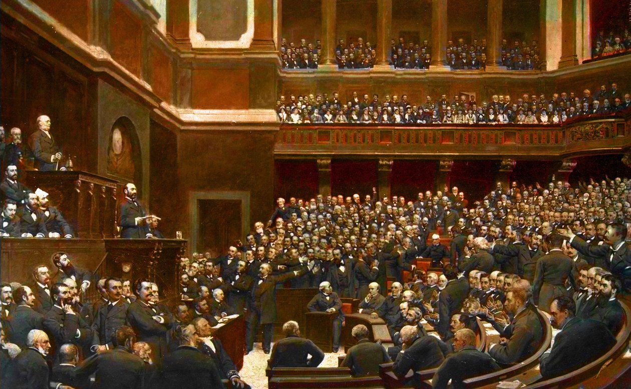 Adolphe Thiers (1797-1877) político francés, proclamado 