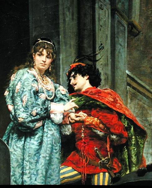 Tarde en Venecia (detalle) de Jules Arsene Garnier