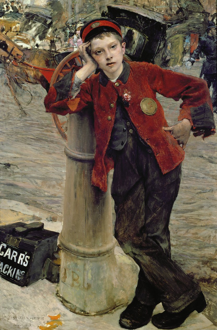 Lustrabotas de Londres de Jules Bastien Lepage