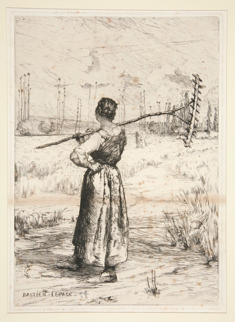 Retour des champs (Regreso de los campos) de Jules Bastien Lepage