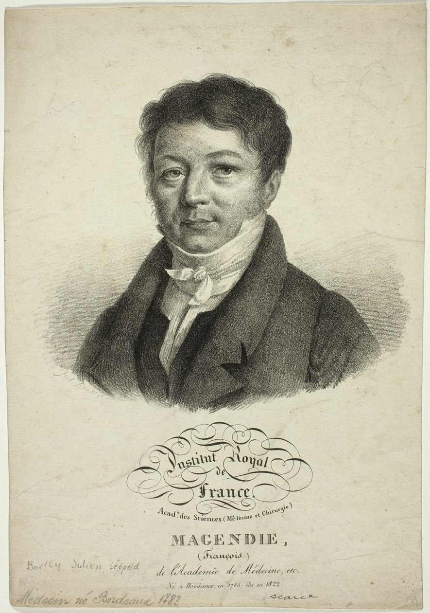 Retrato de François Magendie de Jules Boilly