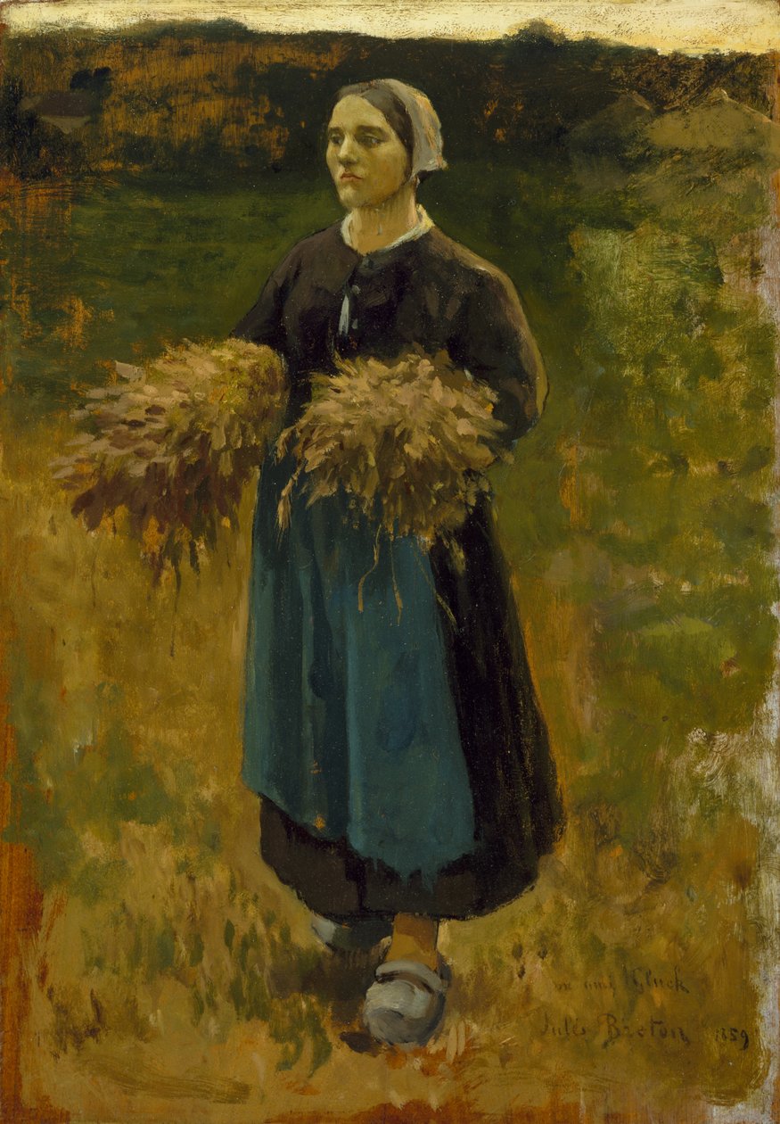 La espigadora de Jules Breton