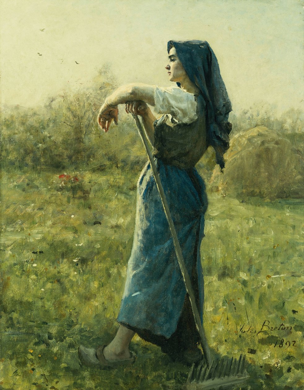 El cosechador de Jules Breton