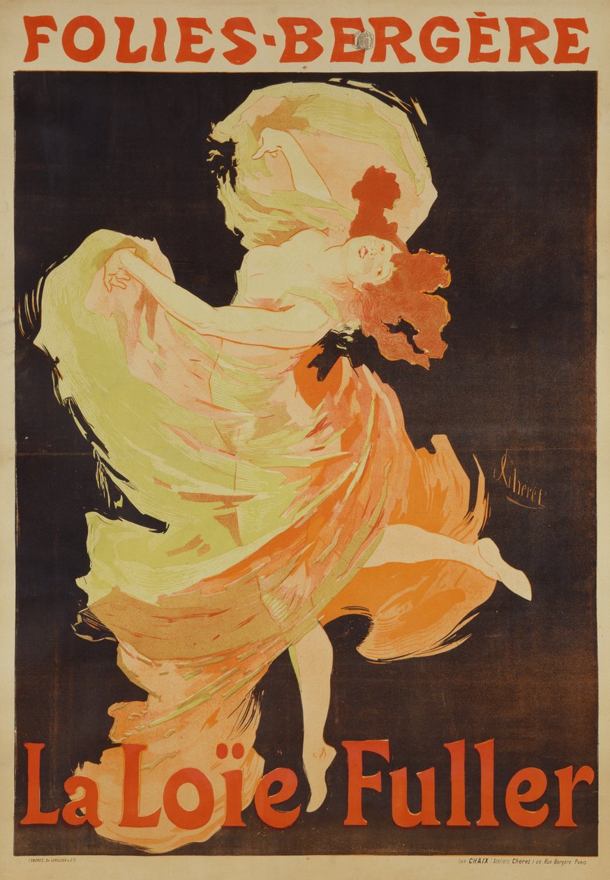 Loie Fuller de Jules Cheret