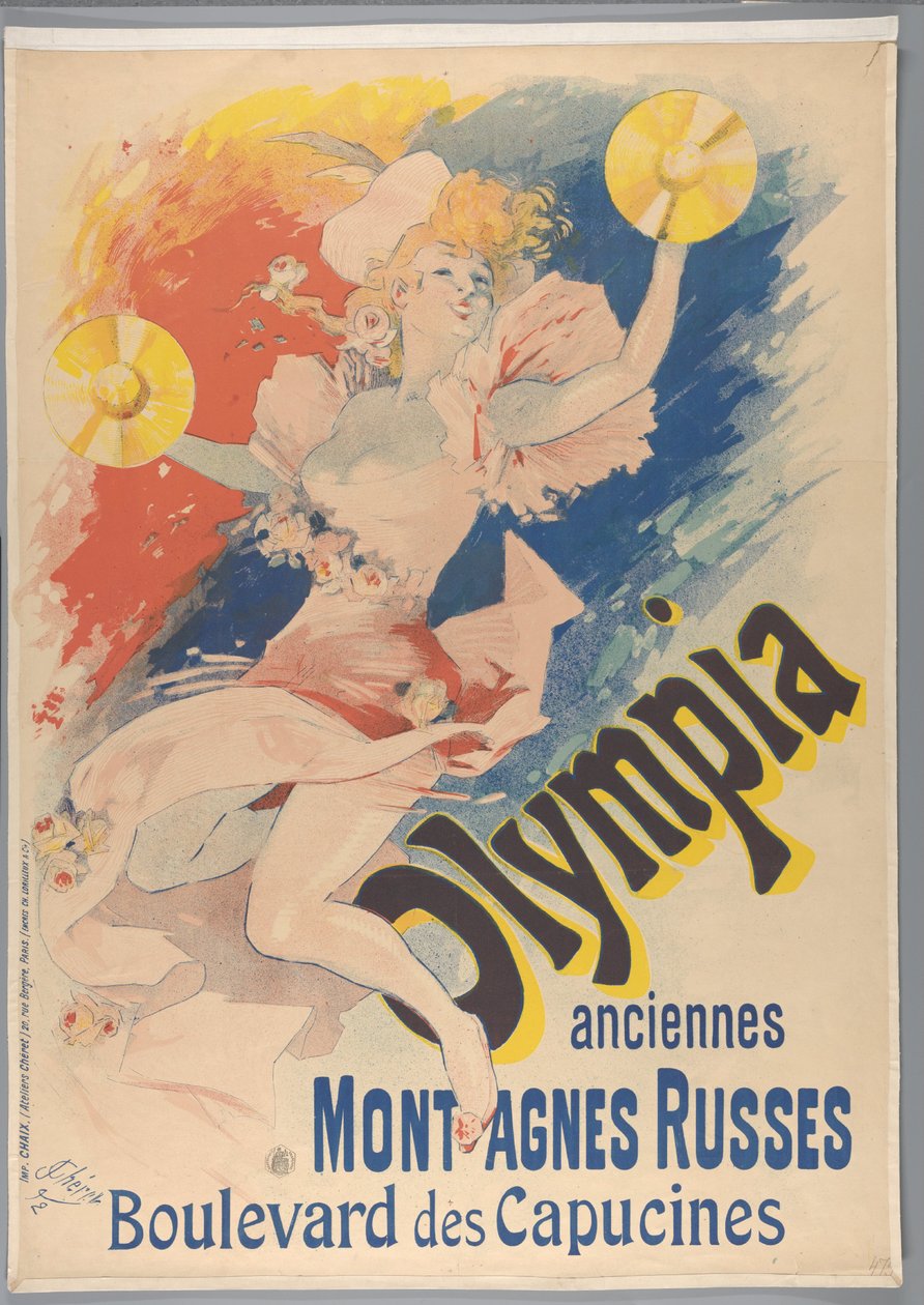 Olympia, Alte Russische Berge, 1892 de Jules Cheret