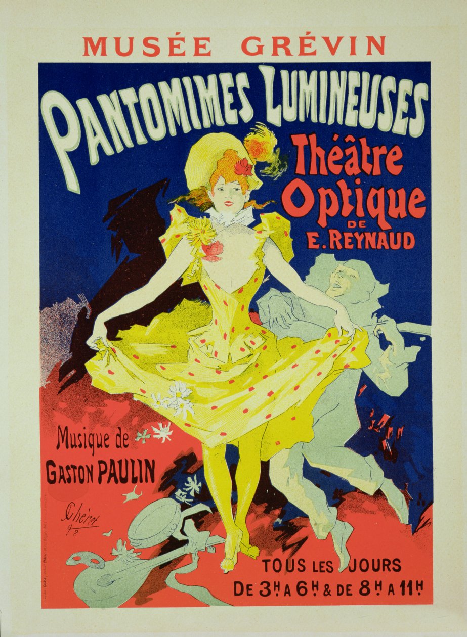 Reproducción de un cartel publicitario de 