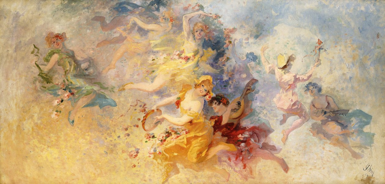 Primavera, 1900 de Jules Cheret