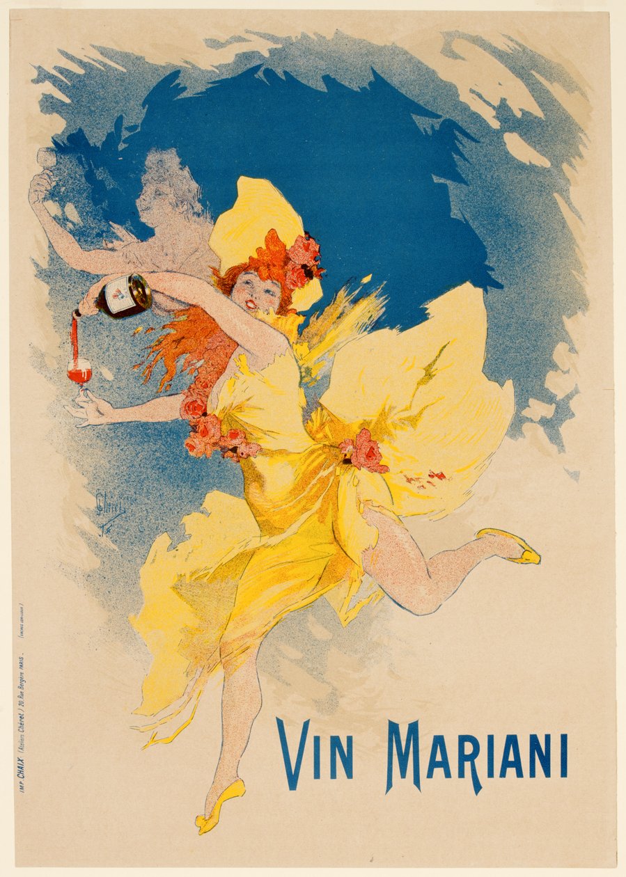 Vin Mariani de Jules Cheret