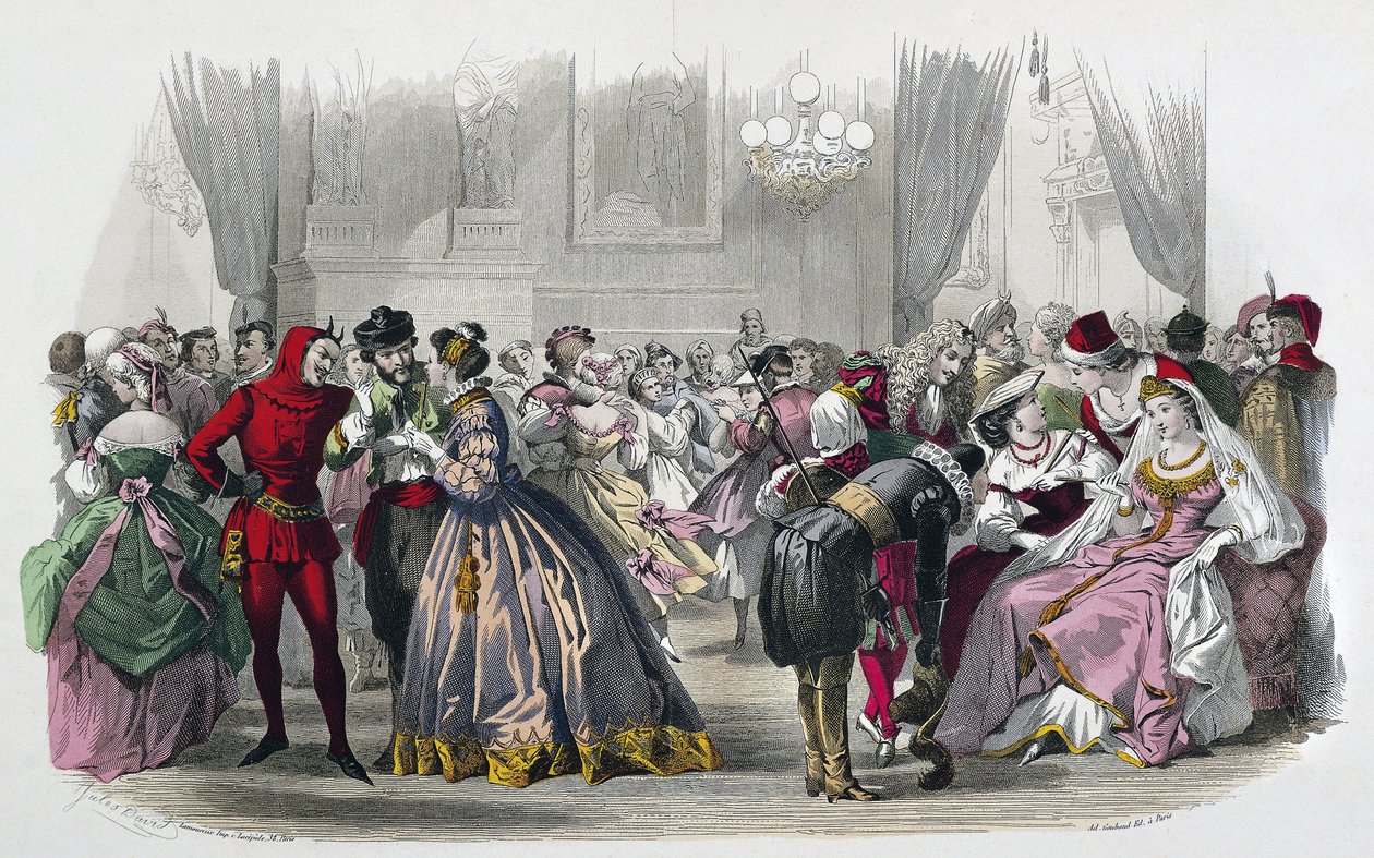 El monitor de mujeres y damas - Bal travesti 1864-1865 de Jules David