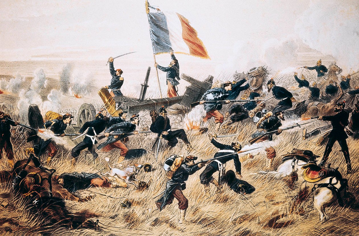 Batalla de Gravelotte de Jules Descartes Férat