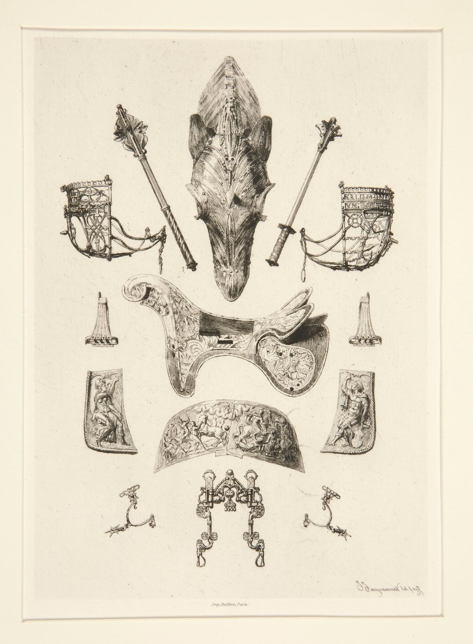Armas de la colección de M. de Nieuwerkerke de Jules Ferdinand Jacquemart