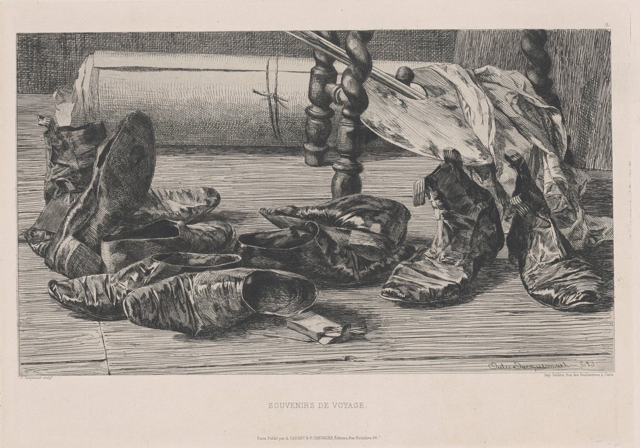 Recuerdos de viaje de Jules Ferdinand Jacquemart