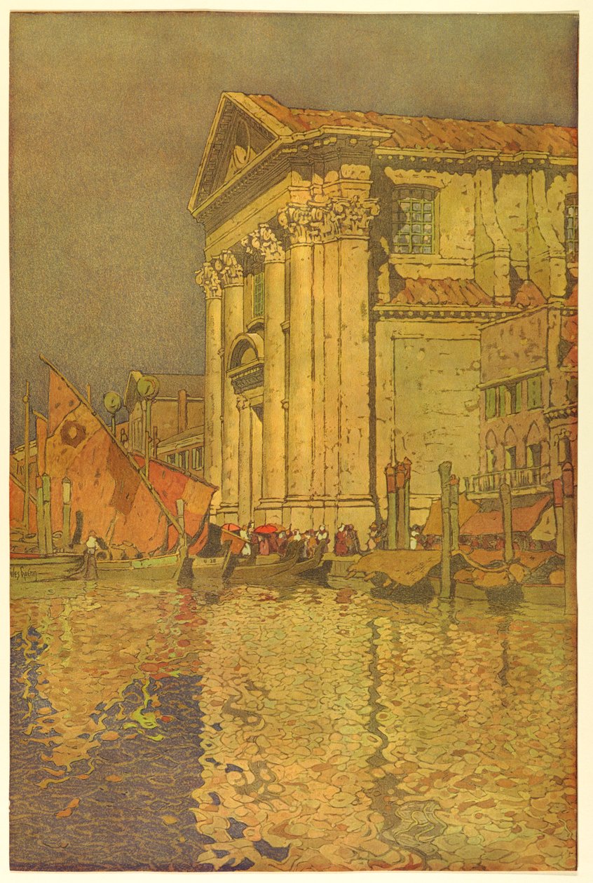 Iglesia de San Salvador, Venecia de Jules Guerin