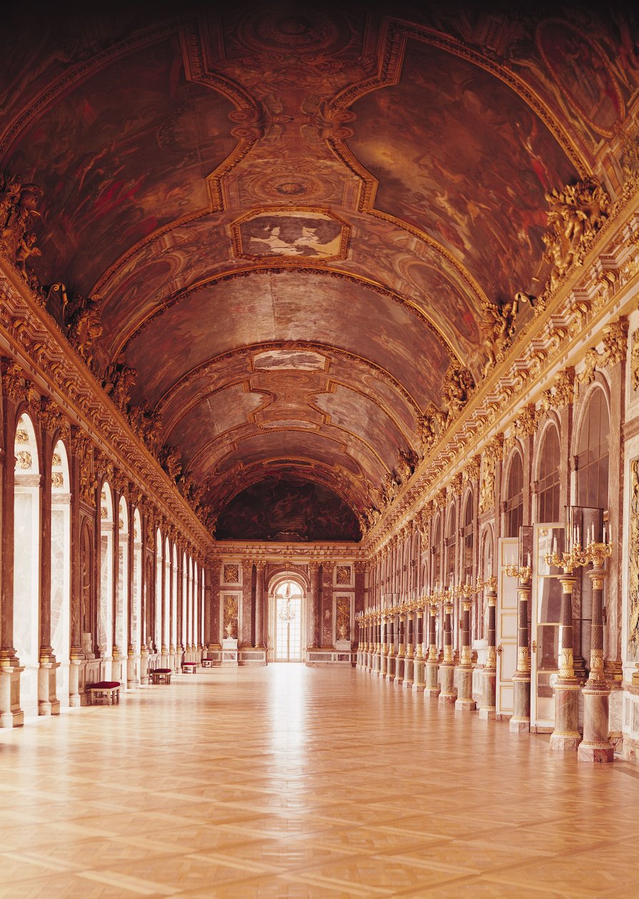La Galería de los Espejos 1678-84 de Jules Hardouin Mansart