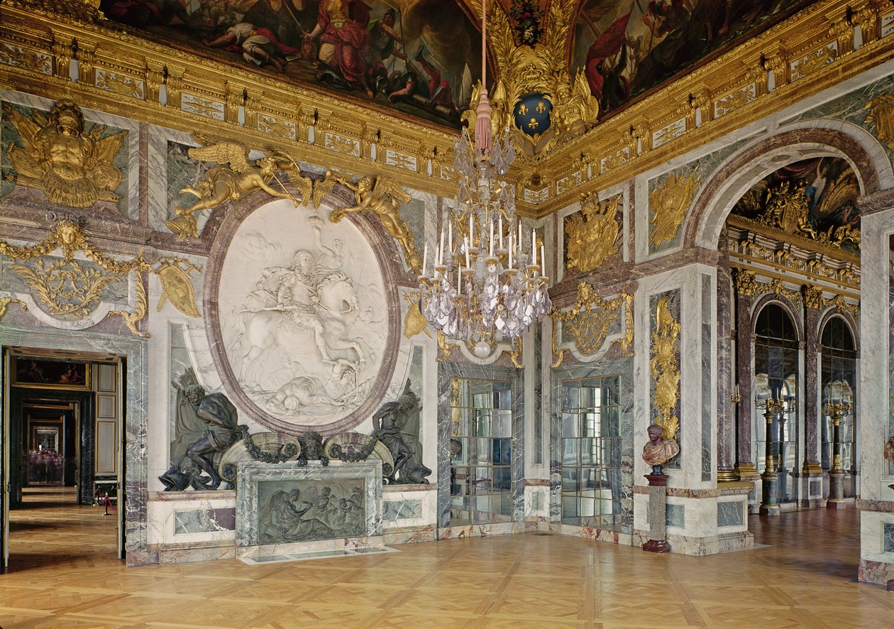 El Salón de la Guerra (Sala de Guerra) 1678-84 de Jules Hardouin Mansart
