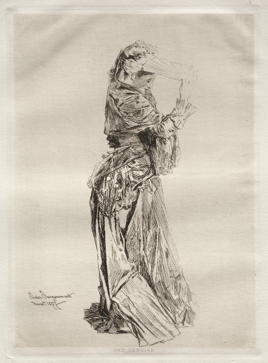 un genovés de Jules Jacquemart