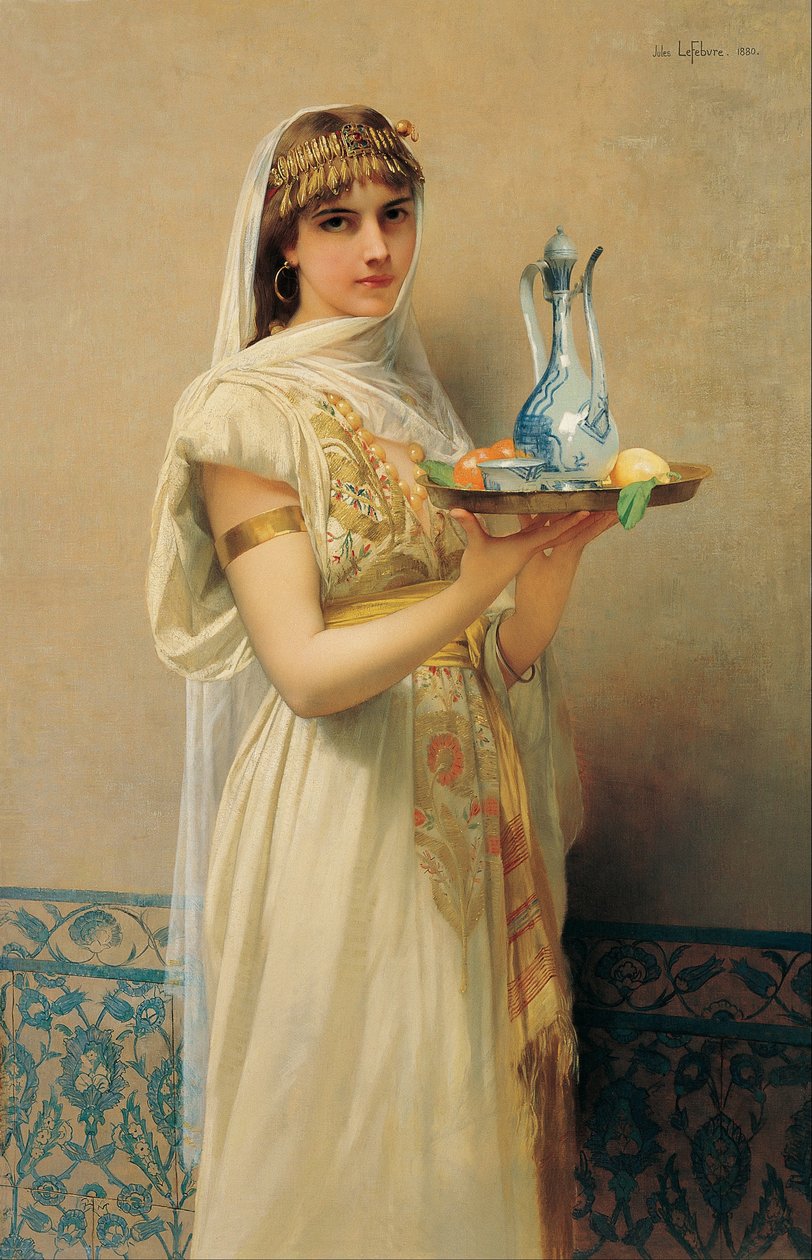 Sirviente, 1880 de Jules Joseph Lefebvre