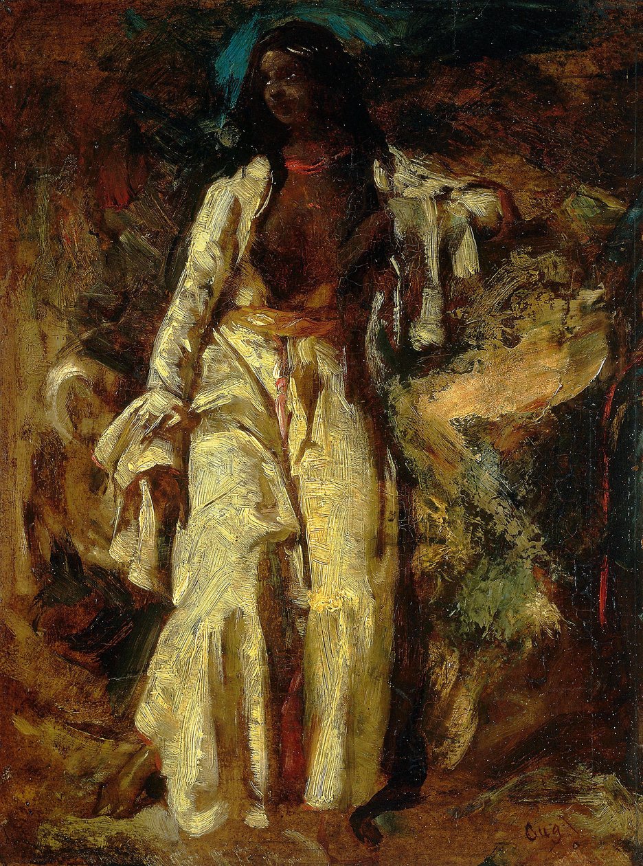 Mujer nubia de Jules Robert Auguste