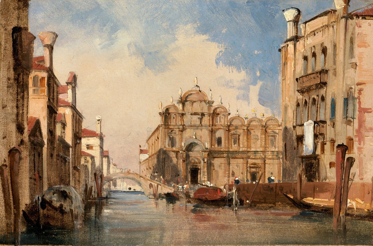La Scuola di San Marco, Venecia de Jules Romain Joyant