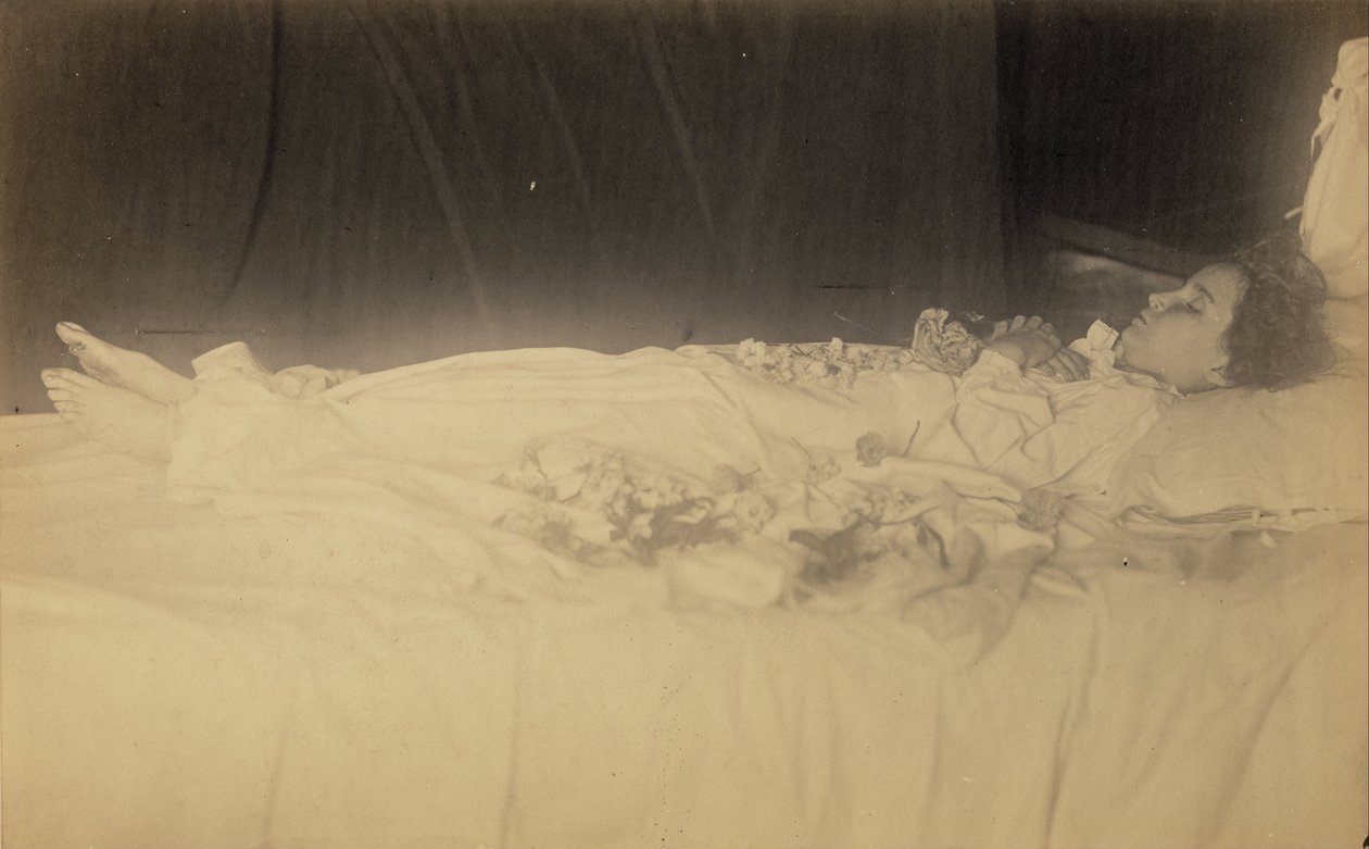 (Estudio de un niño muerto) de Julia Margaret Cameron