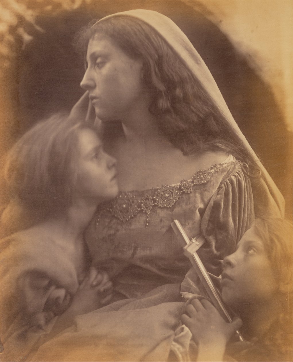 Una Sagrada Familia de Julia Margaret Cameron