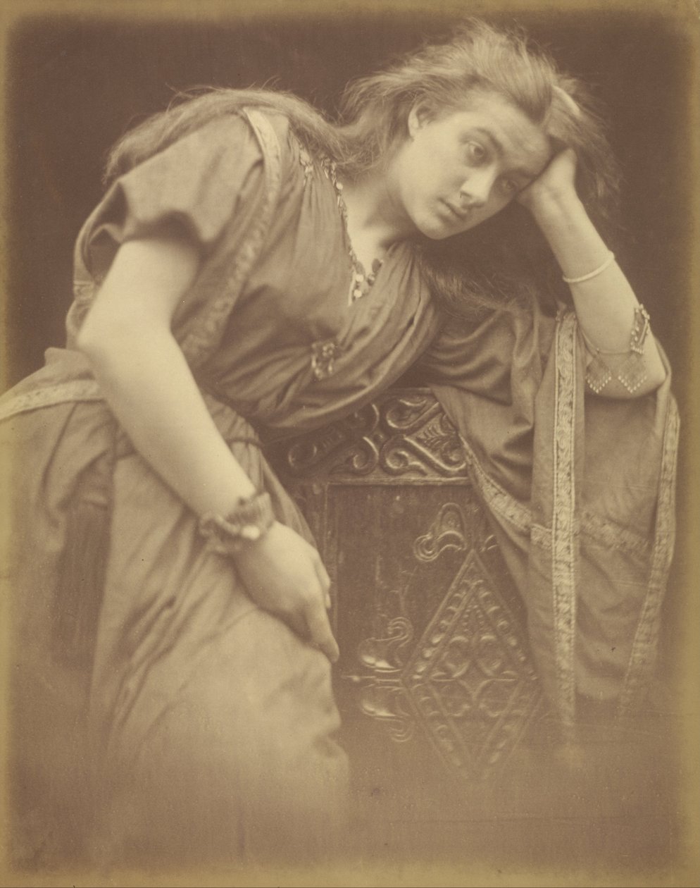 Ella dijo estoy cansada, cansada, desearía estar muerta de Julia Margaret Cameron