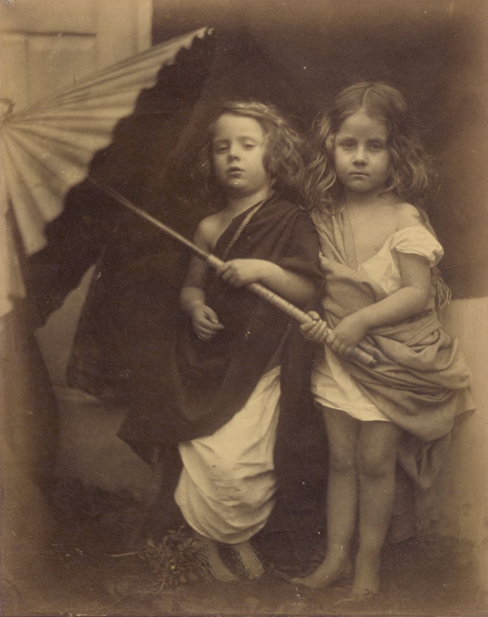 Paul y Virginia de Julia Margaret Cameron