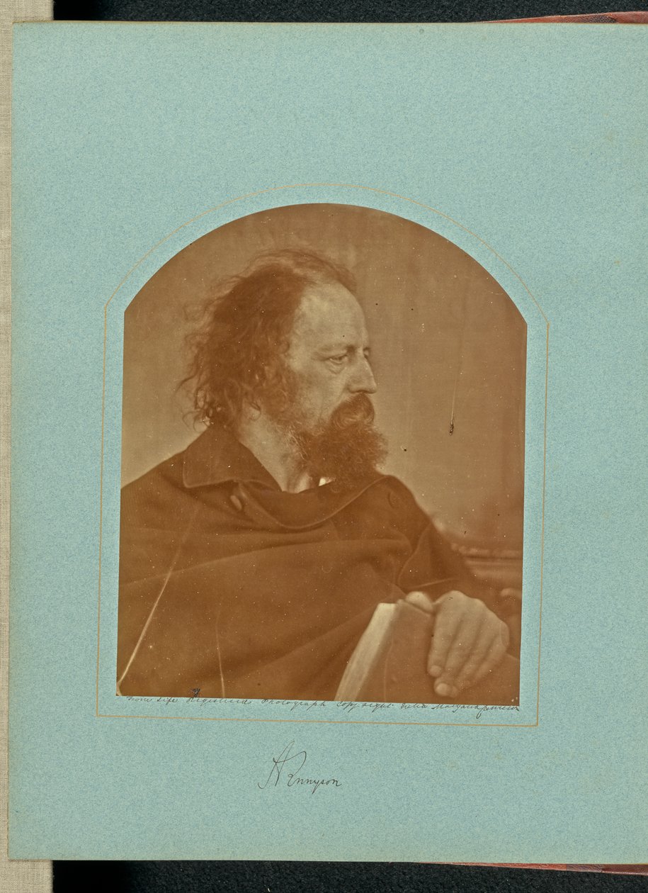A. Tennyson / El monje sucio de Julia Margaret Cameron