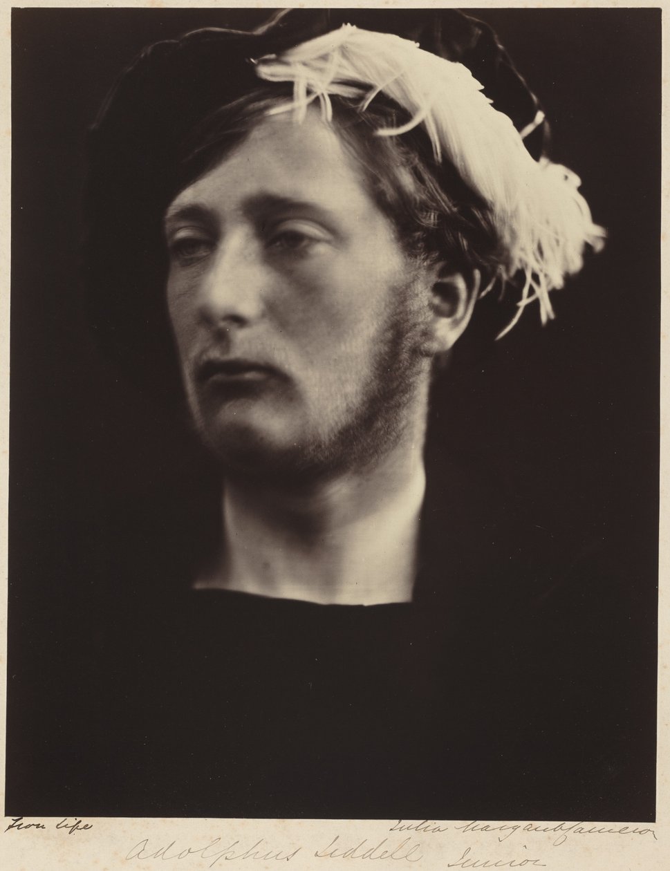 Adolphus Liddell, Junior,1867 (foto) de Julia Margaret Cameron