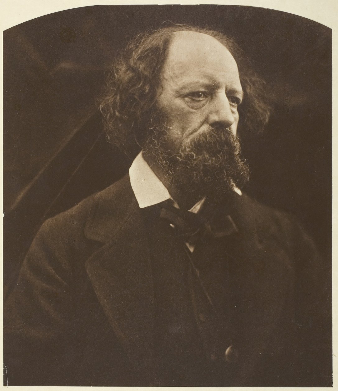 Alfred, Lord Tennyson, 1869, impreso 1875 de Julia Margaret Cameron